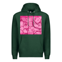 Sports Green pink glitter Premium Hoodie - JahusDesignShop