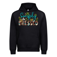 Black simply blessed Urban Hoodie - JahusDesignShop
