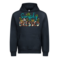 Navy simply blessed Urban Hoodie - JahusDesignShop