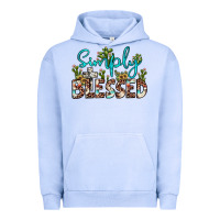 Pigment Grape Ice simply blessed Urban Hoodie - JahusDesignShop