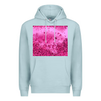 Blue Mist pink glitter Premium Hoodie - JahusDesignShop