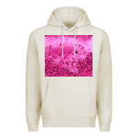 Oatmeal Heather pink glitter Premium Hoodie - JahusDesignShop
