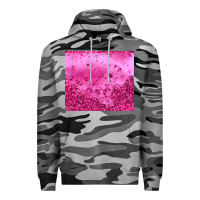 Slate Camo pink glitter Premium Hoodie - JahusDesignShop