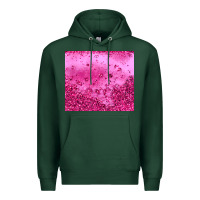 Sports Green pink glitter Premium Hoodie - JahusDesignShop