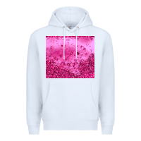 White pink glitter Premium Hoodie - JahusDesignShop