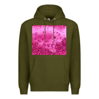Army Green pink glitter Premium Hoodie - JahusDesignShop