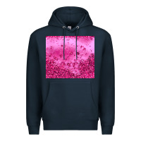 Navy pink glitter Premium Hoodie - JahusDesignShop