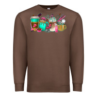Chestnut hair hustler coffee cups Premium Sweatshirt - texasbilliewilder