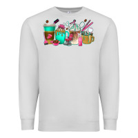 Dove Grey hair hustler coffee cups Premium Sweatshirt - texasbilliewilder