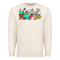 Sandshell hair hustler coffee cups Premium Sweatshirt - texasbilliewilder