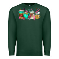 Sports Green hair hustler coffee cups Premium Sweatshirt - texasbilliewilder