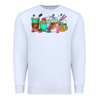 White hair hustler coffee cups Premium Sweatshirt - texasbilliewilder