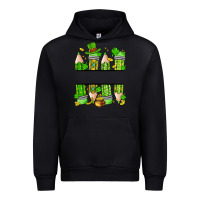Black personalized st. patrick's day pencils Urban Hoodie - Artiststas
