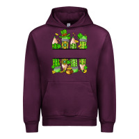 Mauve Wine personalized st. patrick's day pencils Urban Hoodie - Artiststas