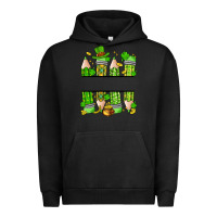 Pigment Black personalized st. patrick's day pencils Urban Hoodie - Artiststas