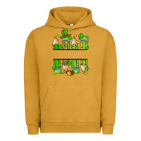 Pigment Peanut Butter personalized st. patrick's day pencils Urban Hoodie - Artiststas