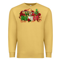 Antique Gold viva mexico Premium Sweatshirt - Zillion Design Studio
