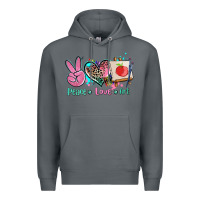 Rock peace love art   ado Premium Hoodie - AdoDesignShop