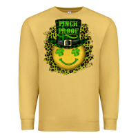 Antique Gold st. patrick's day pinch proof lucky face Premium Sweatshirt - RanaPortraitStore