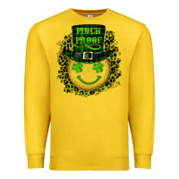 Lemon st. patrick's day pinch proof lucky face Premium Sweatshirt - RanaPortraitStore