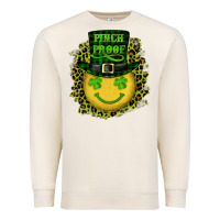 Sandshell st. patrick's day pinch proof lucky face Premium Sweatshirt - RanaPortraitStore