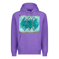 Purple turquoise glitter Premium Hoodie - JahusDesignShop