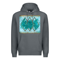 Rock turquoise glitter Premium Hoodie - JahusDesignShop