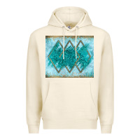 Tofu turquoise glitter Premium Hoodie - JahusDesignShop