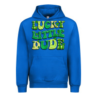 Cobalt lucky little dude Urban Hoodie - Artiststas