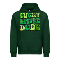 Forest Green lucky little dude Urban Hoodie - Artiststas