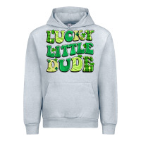 Heather Grey lucky little dude Urban Hoodie - Artiststas