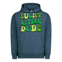 Pigment Midnight Navy lucky little dude Urban Hoodie - Artiststas