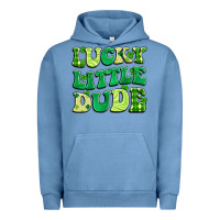 Pigment Pebble Blue lucky little dude Urban Hoodie - Artiststas