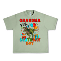 Oil Green grandma of the birthday boy t rex Urban Heavy Tee - Artiststas