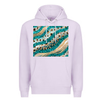 Lilac turquoise glitter Premium Hoodie - JahusDesignShop