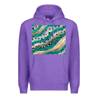 Purple turquoise glitter Premium Hoodie - JahusDesignShop