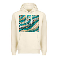 Tofu turquoise glitter Premium Hoodie - JahusDesignShop
