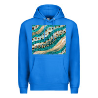 True Royal turquoise glitter Premium Hoodie - JahusDesignShop