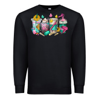 Black hairstylist coffee cups Premium Sweatshirt - texasbilliewilder