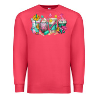 Cardinal hairstylist coffee cups Premium Sweatshirt - texasbilliewilder