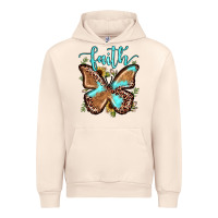 Sandshell faith leopard butterfly Urban Hoodie - JahusDesignShop