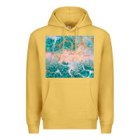 Antique Gold turquoise glitter Premium Hoodie - JahusDesignShop
