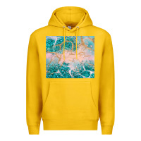 Lemon turquoise glitter Premium Hoodie - JahusDesignShop