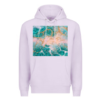 Lilac turquoise glitter Premium Hoodie - JahusDesignShop