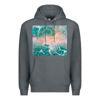 Rock turquoise glitter Premium Hoodie - JahusDesignShop