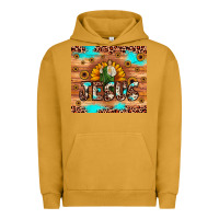 Pigment Peanut Butter jesus san judas Urban Hoodie - JahusDesignShop
