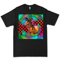 Black Halloween Quarter Horse Premium Tee - LillyAllenDesigns