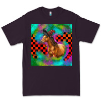 Plum Halloween Quarter Horse Premium Tee - LillyAllenDesigns