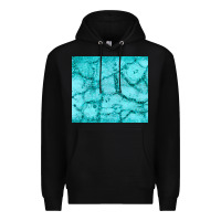 Black turquoise glitter Premium Hoodie - JahusDesignShop