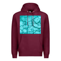 Burgundy turquoise glitter Premium Hoodie - JahusDesignShop